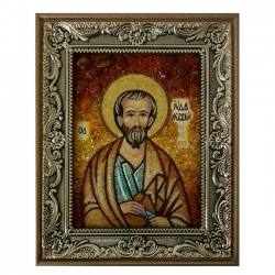 Янтарна ікона Святий Апостол Тадей Юда 40x60 см - фото