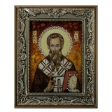 Янтарна ікона Святитель Андрій Критський 15x20 см