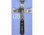 Хрест мальтійський 32х18см (латунь, лак) Б