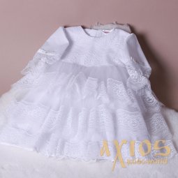 Плаття Белла біле (2-5 років) - фото