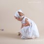 Комплект Софі, молочний колір - плаття, косинка (77009-0-)