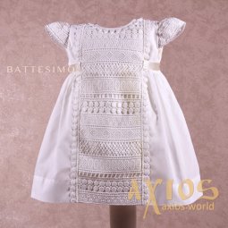 Сукня Бусинка (10-314), молочний колір - фото