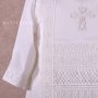 Сорочка для хрещення хлопчика Бусинка (10-317), білий колір