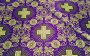 Церковна тонка тканина з хрестами та квітами (ГРЕЦІЯ)