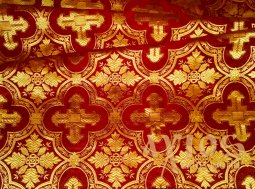 Церковна тканина з віскози з хрестами (ГРЕЦІЯ) - фото