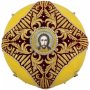 Митра "грецький хрест" жовта