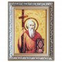 Ікона Святий апостол Андрій Первозваний з бурштину