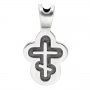 Хрест натільний «Отрочний», срібло 925 °