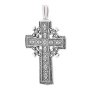 Натільний хрестик «Голгофський хрест», срібло 925 з чорнінням, 55х31мм, О 13501