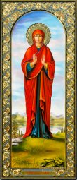 Ростова (мірна) ікона Свята преподобна Кіра Берійська - фото