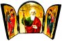 Ікона під старовину Святий Апостол Андрій Складень потрійний