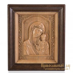 Різьблена ікона Пресвята Богородиця Казанська - фото