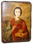 Ікона під старовину Святий Великомученик і Цілитель Пантелеймон 17х23 см