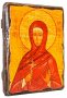 Ікона під старовину Свята преподобномучениця Варвара 17х23 см