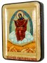 Икона Пресвятая Богородица Спорительница хлебов Греческий стиль в позолоте 13x17 см