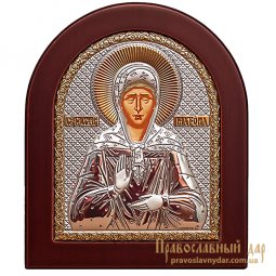 Ікона Свята Матрона Московська 16x19 см (арка) Греція - фото