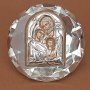 Ікона в кристалі Святе Сімейство 8x8 см Греція