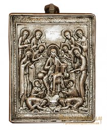 Ікона Господь Ісус Христос і 12 Святих Апостолів 10x12 см - фото
