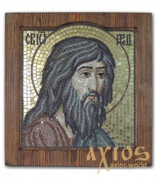 Ікона з мозаїки Іоанн Хреститель, 33х35 см - фото
