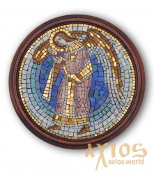 Ікона з мозаїки Ангел Хранитель - фото