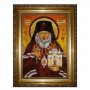 Бурштинова ікона Святої Архієпископ Сан-Францисский і Шанхайський Іоанн 20x30 см