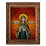 Бурштинова ікона Свята Марія Вифинская 20x30 см