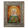 Бурштинова ікона Свята Аріадна 20x30 см