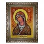 Бурштинова ікона Пресвята Богородиця Вогневидна 20x30 см