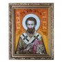 Бурштинова ікона Святитель Архип 20x30 см