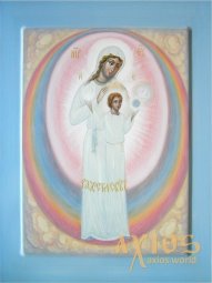 Ікона Пресвята Богородиця Радості Світло 24х32 см - фото