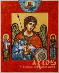 Ікона Святий Архангел Михаїл 30х37,5 см - фото