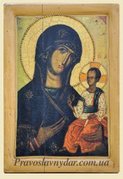 Ікона Волинська Богородиця Одігрія (XIII століття) - фото