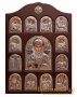 Домашній іконостас Святий Миколай Чудотворець 28x42 см