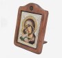 Ікона Божа Матір Володимирська, Італійський оклад №2, емалі, 13х17 см, дерево вільха