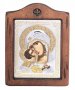 Ікона Божа Матір Володимирська, Італійський оклад №2, 13х17 см, дерево вільха