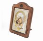 Ікона Божа Матір Володимирська, Італійський оклад №2, 13х17 см, дерево вільха