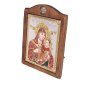 Ікона Божа Матір Віфлеємська, Італійський оклад №3, емалі, 17х21 см, дерево вільха, ПД010652