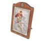 Ікона Святий Георгій, Італійський оклад №3, емалі, 17х21 см, дерево вільха, ПД010519