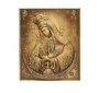 Різьблена Остробрамська ікона Божої матері 20x24 см