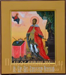 Ікона святий Олександр Невський - фото