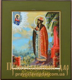 Ікона Святий благовірний князь Роман - фото