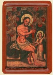 Ікона Христос - Виноградна Лоза (XVIII століття) - фото