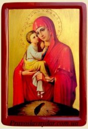Ікона Пресвятої Богородиці Почаївська - фото