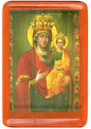 Ікона Богородиця Одигітрія з похвалою - фото