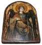Ікона під старовину Святий Архистратиг Михаїл 17х23 см арка