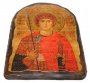 Ікона під старовину Святий Георгій Побідоносець 17х23 см арка