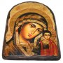 Ікона під старовину Пресвята Богородиця Казанська 17х23 см арка