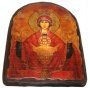 Ікона під старовину Пресвята Богородиця Невипивана Чаша 17х23 см арка