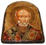 Ікона під старовину Святитель Миколай Чудотворець 17х23 см арка