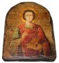 Ікона під старовину Святий Великомученик і Цілитель Пантелеймон 17х23 см арка